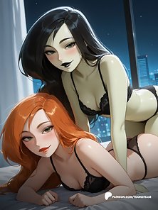 Toons Tease Patreon Preview - Sexy compilation of hot cartoon babes
