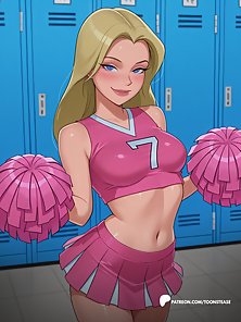 Toons Tease Patreon Preview - Sexy compilation of hot cartoon babes