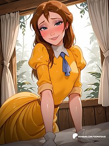 Toons Tease Patreon Preview - Sexy compilation of hot cartoon babes