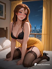 Toons Tease Patreon Preview - Sexy compilation of hot cartoon babes