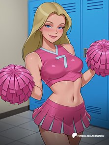 Toons Tease Patreon Preview - Sexy compilation of hot cartoon babes