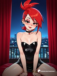 Toons Tease Patreon Preview - Sexy compilation of hot cartoon babes