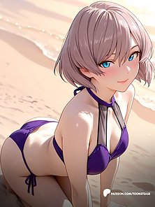 Toons Tease Patreon Preview - Sexy compilation of hot cartoon babes