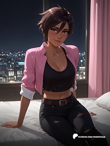 Toons Tease Patreon Preview - Sexy compilation of hot cartoon babes