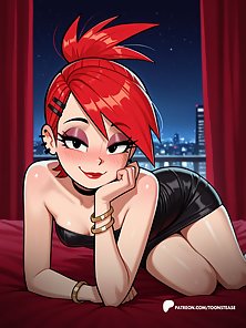 Toons Tease Patreon Preview - Sexy compilation of hot cartoon babes