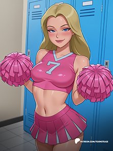 Toons Tease Patreon Preview - Sexy compilation of hot cartoon babes