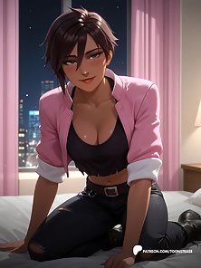 Toons Tease Patreon Preview - Sexy compilation of hot cartoon babes