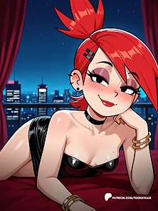 Toons Tease Patreon Preview - Sexy compilation of hot cartoon babes