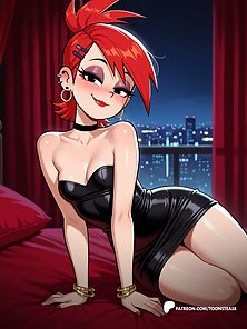 Toons Tease Patreon Preview - Sexy compilation of hot cartoon babes