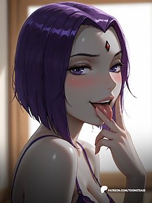 Toons Tease Patreon Preview - Sexy compilation of hot cartoon babes