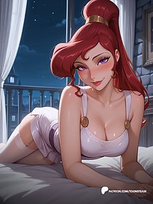 Toons Tease Patreon Preview - Sexy compilation of hot cartoon babes