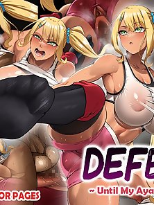 Defeat ~Until My Aya Submits~ Boyfriend watches while muscular girlfriend gets fucked by bastard