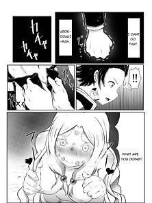 Tanjiro fucks a sexy demon until she is completely satisfied