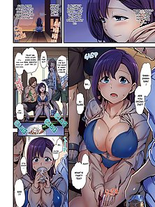 Summer Fuckin' Trap - Cheating hentai girlfriend is gangbanged while on a trip