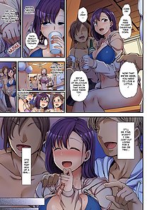 Summer Fuckin' Trap - Cheating hentai girlfriend is gangbanged while on a trip