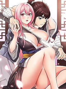 I Picked Up a Self-Proclaimed Heavenly Demon - Big dick hero rescues busty hentai warrior