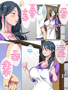 Widowed Mother Sayoko - Dirty son gives his mom a facial every night while she is sleeping