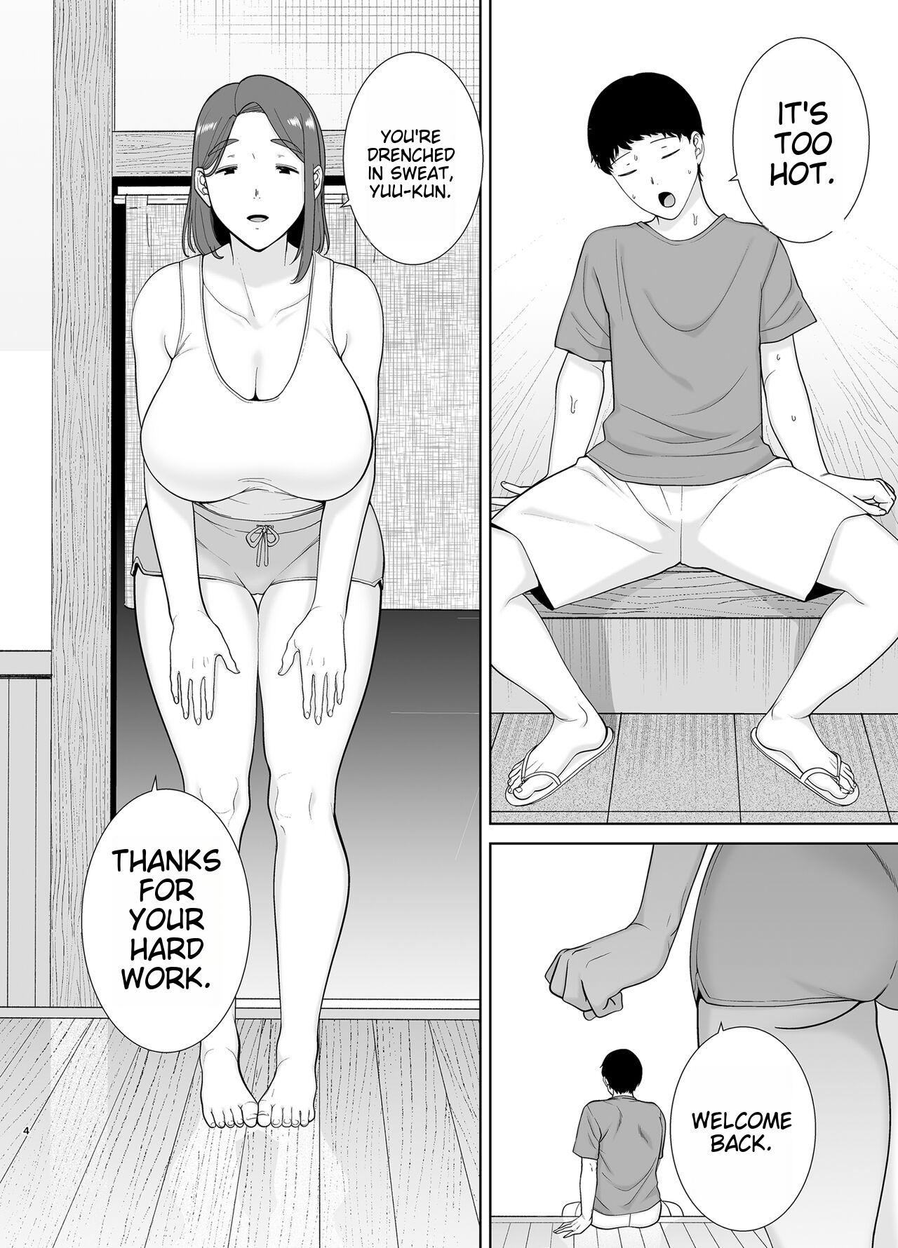 My Mother is the Person I Love 5 - Busty hentai mom fucked outdoors by son 