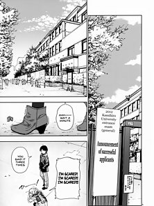 Honey Blonde: Sakura - Busty hentai girlfriend pisses on his dick before he sticks it in her ass