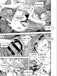 TSF Monogatari Append 3.0 - Guy that's become a girl is hentai gangbanged like slutty trash