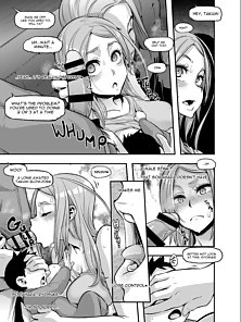 TSF Monogatari Append 3.0 - Guy that's become a girl is hentai gangbanged like slutty trash