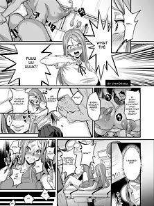 TSF Monogatari Append 3.0 - Guy that's become a girl is hentai gangbanged like slutty trash