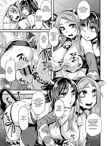 TSF Monogatari Append 3.0 - Guy that's become a girl is hentai gangbanged like slutty trash