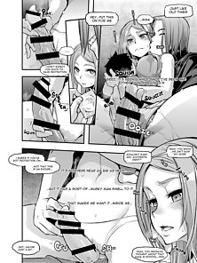 TSF Monogatari Append 3.0 - Guy that's become a girl is hentai gangbanged like slutty trash