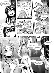 TSF Monogatari Append 3.0 - Guy that's become a girl is hentai gangbanged like slutty trash