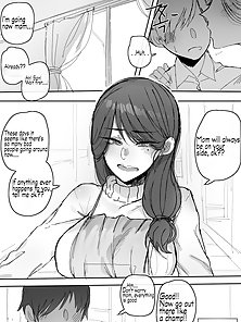 Bully blackmails curvy milf and creampies her shaved pussy - hentai blackmailed comics