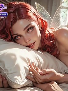 A Giant's Tender Care - Redhead fairy gets fucked by a big hentai cock