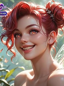 A Giant's Tender Care - Redhead fairy gets fucked by a big hentai cock