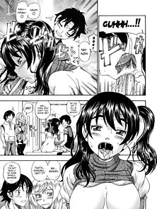 Honey Blonde - Busty hentai blonde gets ass fucked on the ferris wheel