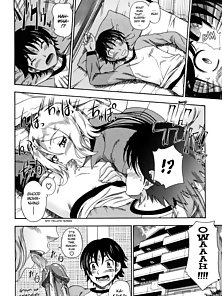 Honey Blonde - Busty hentai blonde gets ass fucked on the ferris wheel