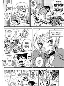 Honey Blonde - Busty hentai blonde gets ass fucked on the ferris wheel