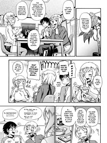 Honey Blonde - Busty hentai blonde gets ass fucked on the ferris wheel