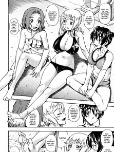 Honey Blonde - Busty hentai blonde gets ass fucked on the ferris wheel