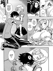 Honey Blonde - Busty hentai blonde gets ass fucked on the ferris wheel