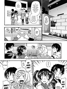 Honey Blonde - Busty hentai blonde gets ass fucked on the ferris wheel