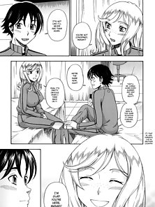 Honey Blonde - Busty hentai blonde gets ass fucked on the ferris wheel