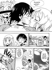 Honey Blonde - Busty hentai blonde gets ass fucked on the ferris wheel