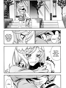 Honey Blonde - Busty hentai blonde gets ass fucked on the ferris wheel