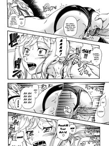 Honey Blonde - Busty hentai blonde gets ass fucked on the ferris wheel