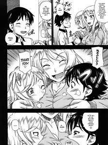 Honey Blonde - Busty hentai blonde gets ass fucked on the ferris wheel