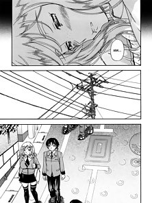 Honey Blonde - Busty hentai blonde gets ass fucked on the ferris wheel