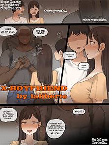 X-Boyfriend - Busty hentai girlfriend cheats with a huge BBC while tiny cock loser jerks off