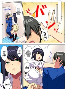 My Big Cock Is Getting Squeezed By Huge Breasted Bitch Gals!! 2 - Busty hentai students in threesome
