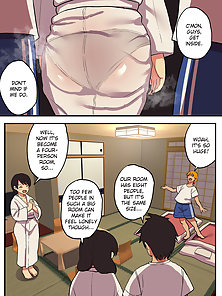Class Trip x King Game - Student watches his crush get creampied while getting a blowjob
