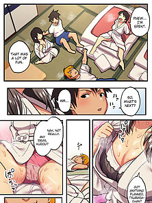 Class Trip x King Game - Student watches his crush get creampied while getting a blowjob