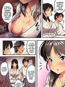 Class Trip x King Game - Student watches his crush get creampied while getting a blowjob